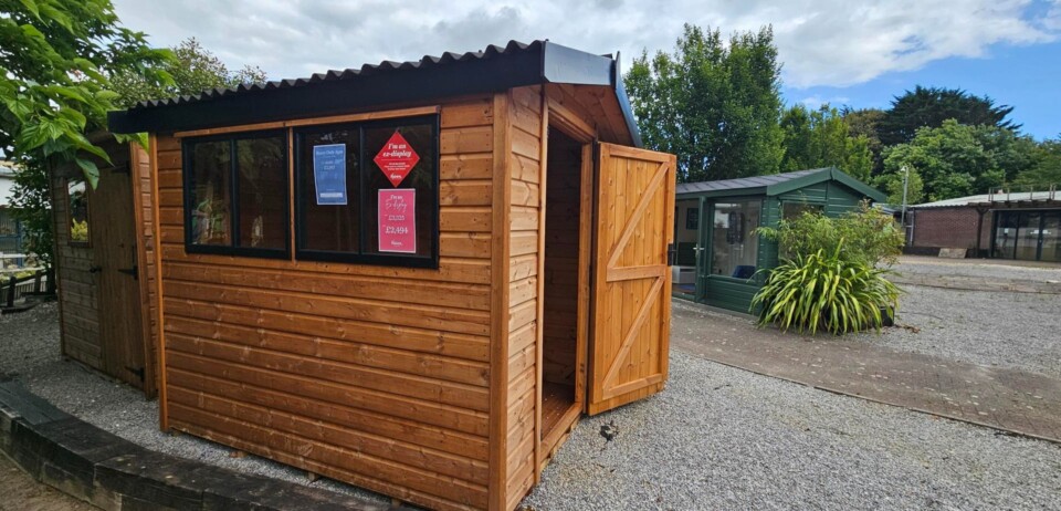 Malvern Heavy Duty Apex Shed Ex-Display available at Plymouth (Devon)