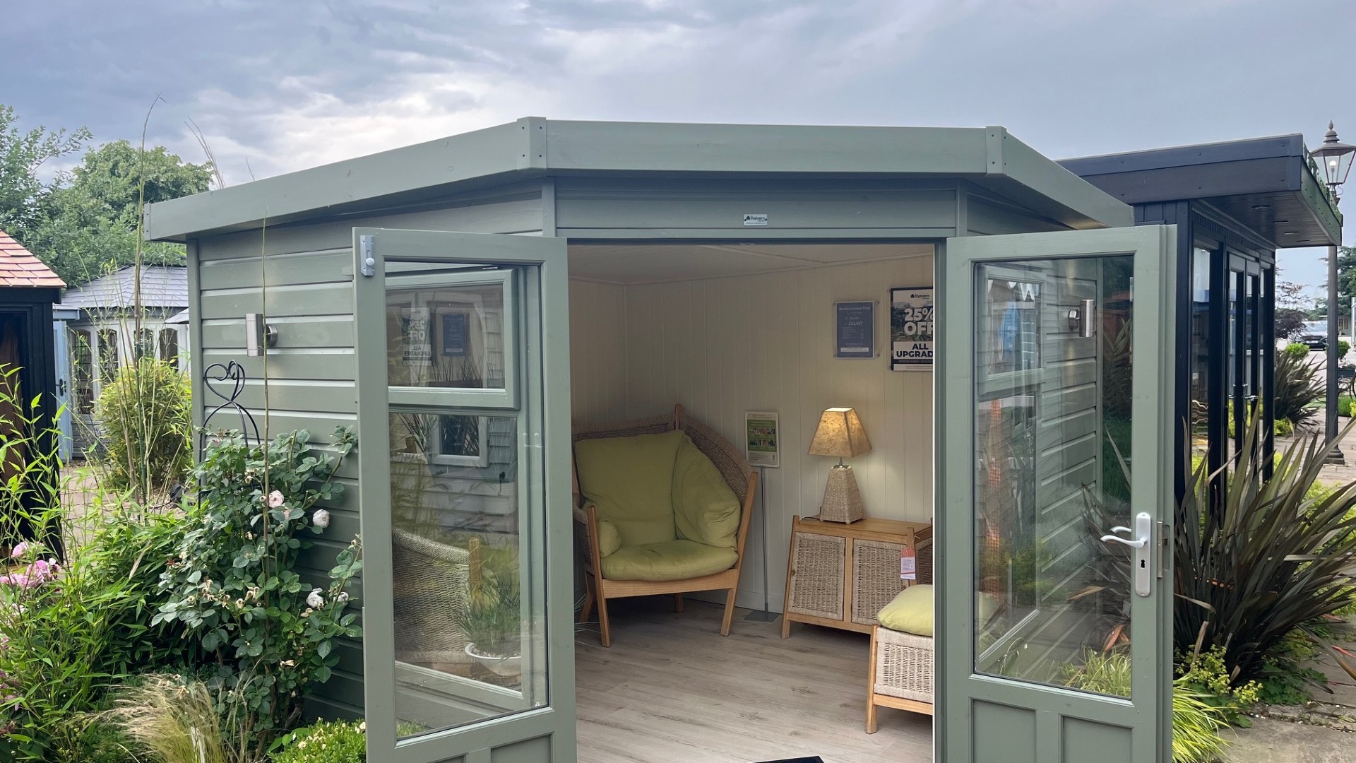 Studio Corner Pent Ex-Display available at Buckingham (Buckinghamshire)