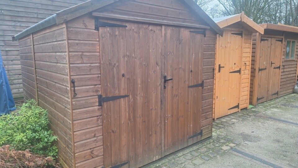 Malvern Heavy Duty Apex Shed Ex-Display available at Leek (Staffordshire)