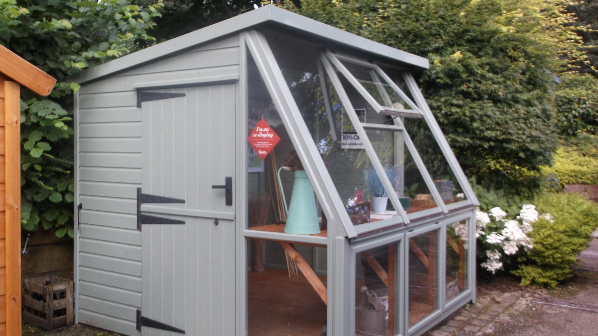 Malvern Heavy Duty Potting Shed Ex-Display available at Leek (Staffordshire)