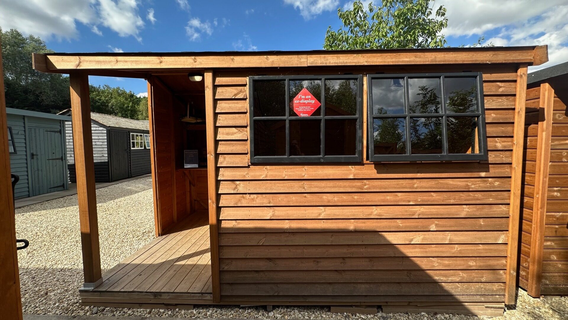 Malvern Heavy Duty Combination Shed Ex-Display available at Abingdon (Oxfordshire)