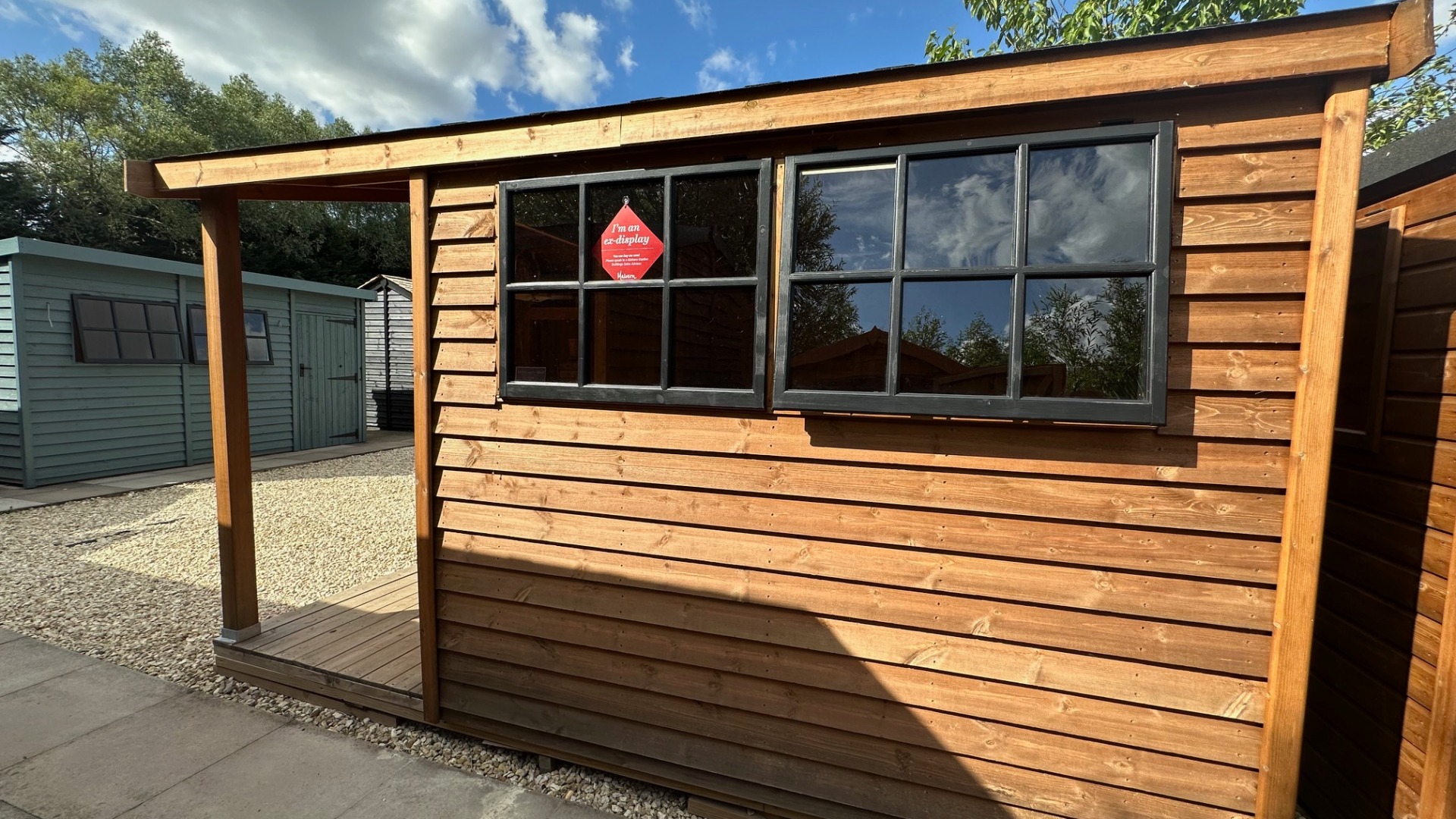 Malvern Heavy Duty Combination Shed Ex-Display available at Abingdon (Oxfordshire)