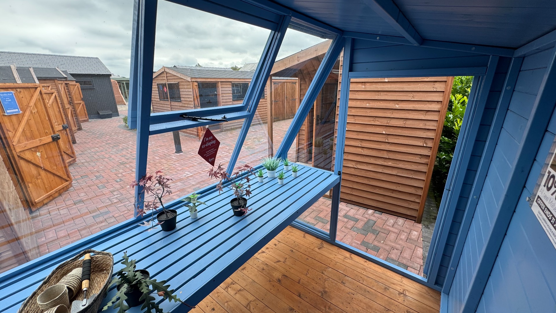 Potting Shed Ex-Display available at Penrith (Cumbria)