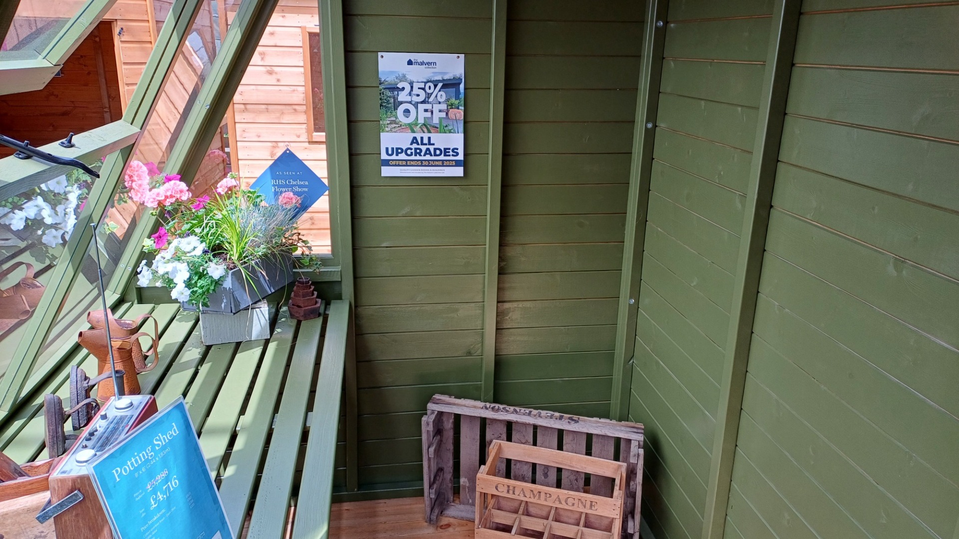 Potting Shed Ex-Display available at Hassocks (Sussex)