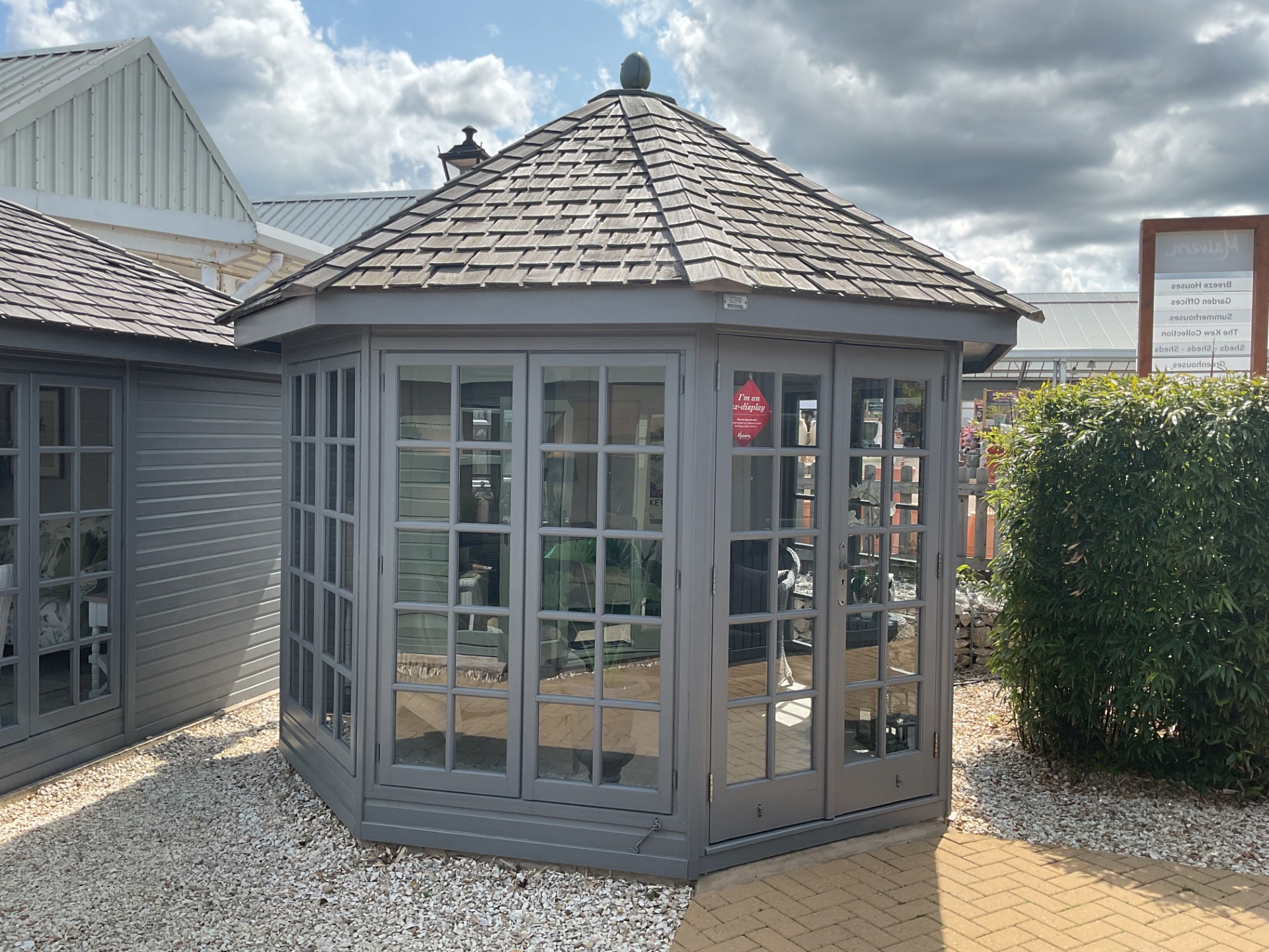 edm upload kew summerhouse ex display becaeb