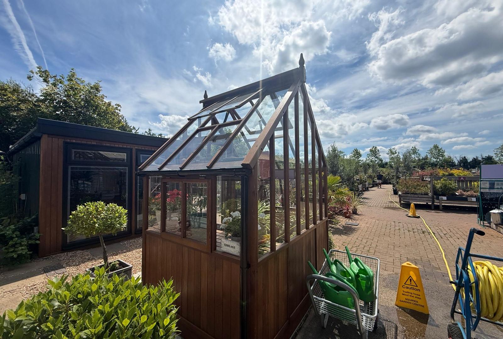 Cedar Victorian Greenhouse Ex-Display available at Shepperton (Greater London)