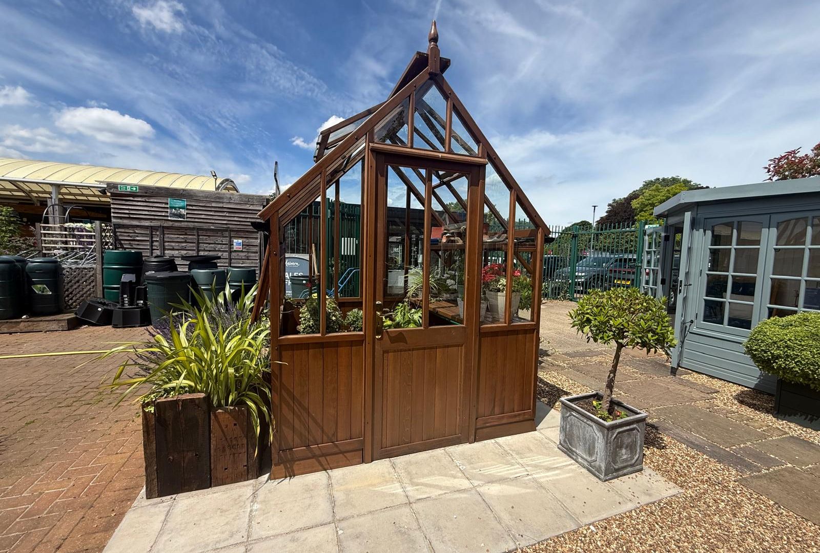 Cedar Victorian Greenhouse Ex-Display available at Shepperton (Greater London)