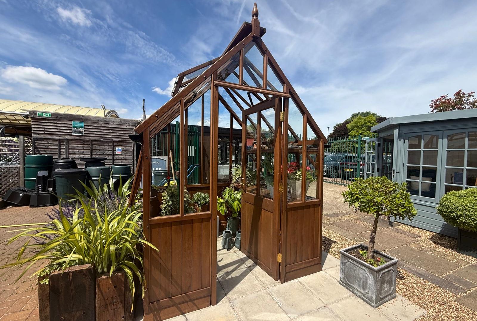 Cedar Victorian Greenhouse Ex-Display available at Shepperton (Greater London)