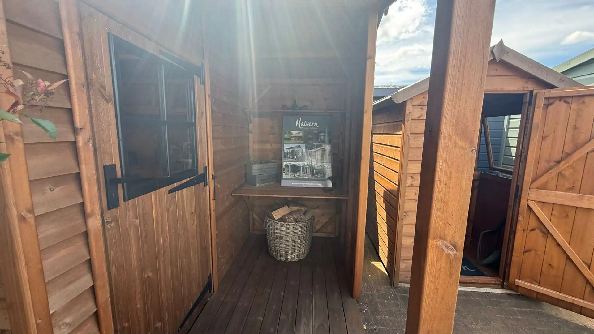 Malvern Heavy Duty Combination Shed Ex-Display available at Shepperton (Greater London)