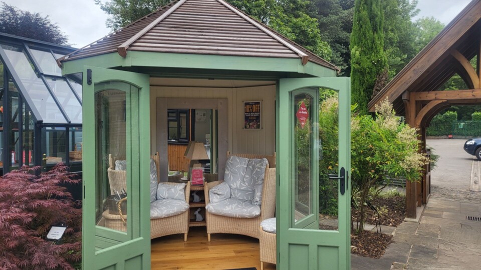 Hopton Summerhouse Ex-Display available at Leek (Staffordshire)