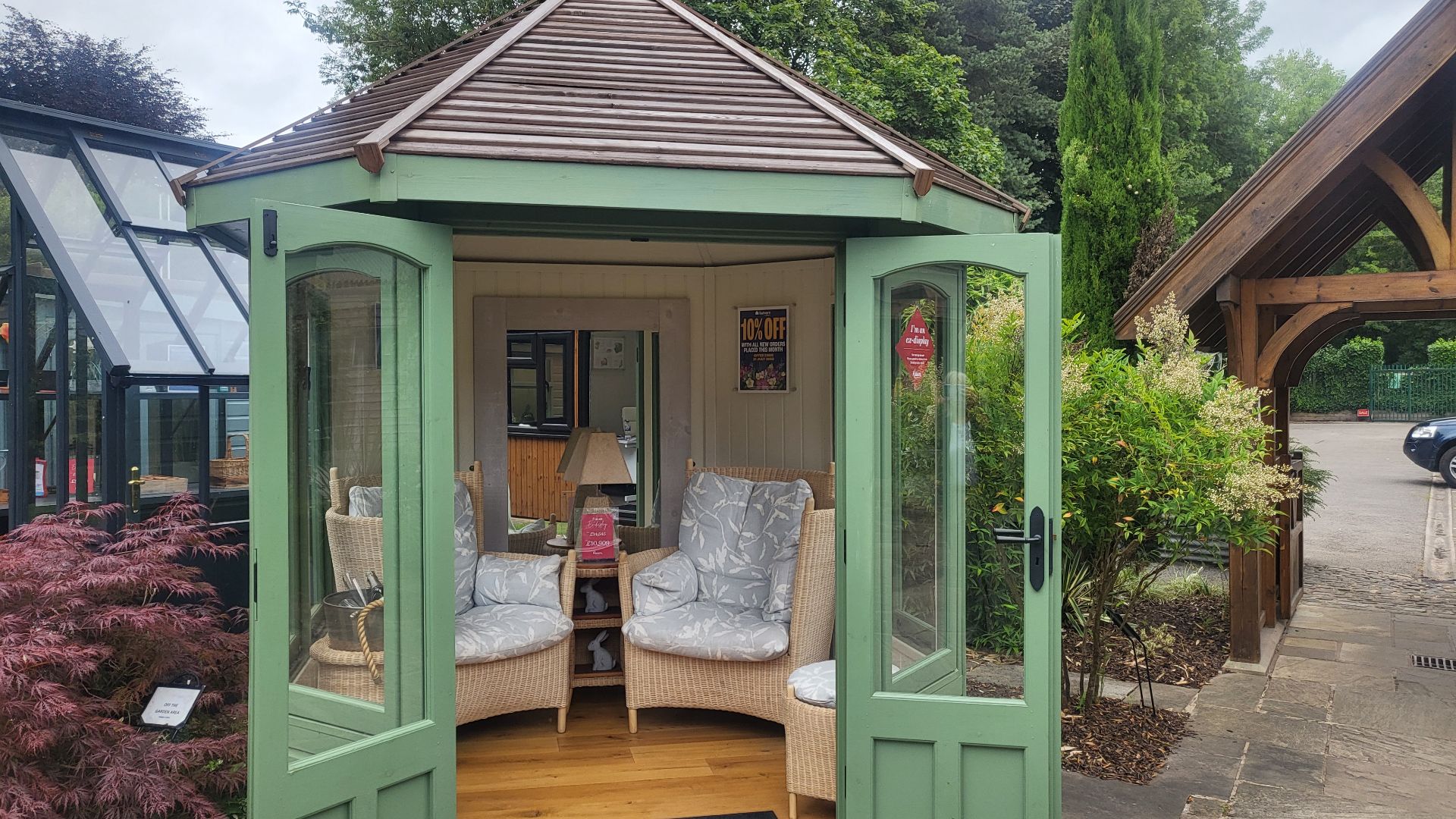 Hopton Summerhouse Ex-Display available at Leek (Staffordshire)