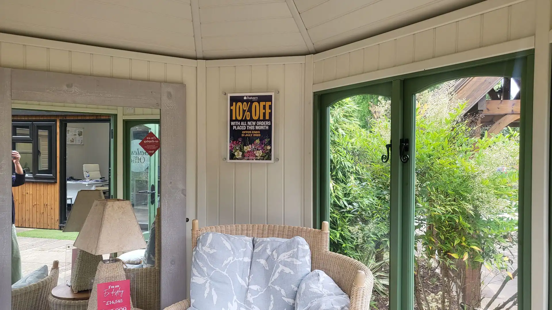 Hopton Summerhouse Ex-Display available at Leek (Staffordshire)