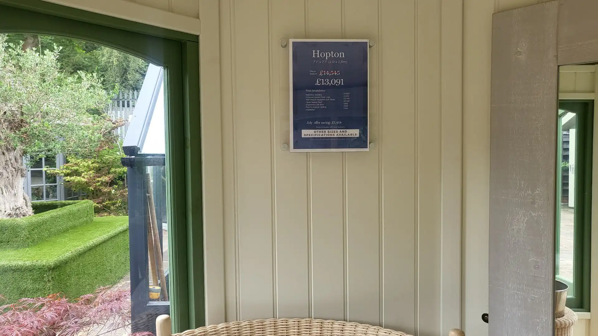 Hopton Summerhouse Ex-Display available at Leek (Staffordshire)