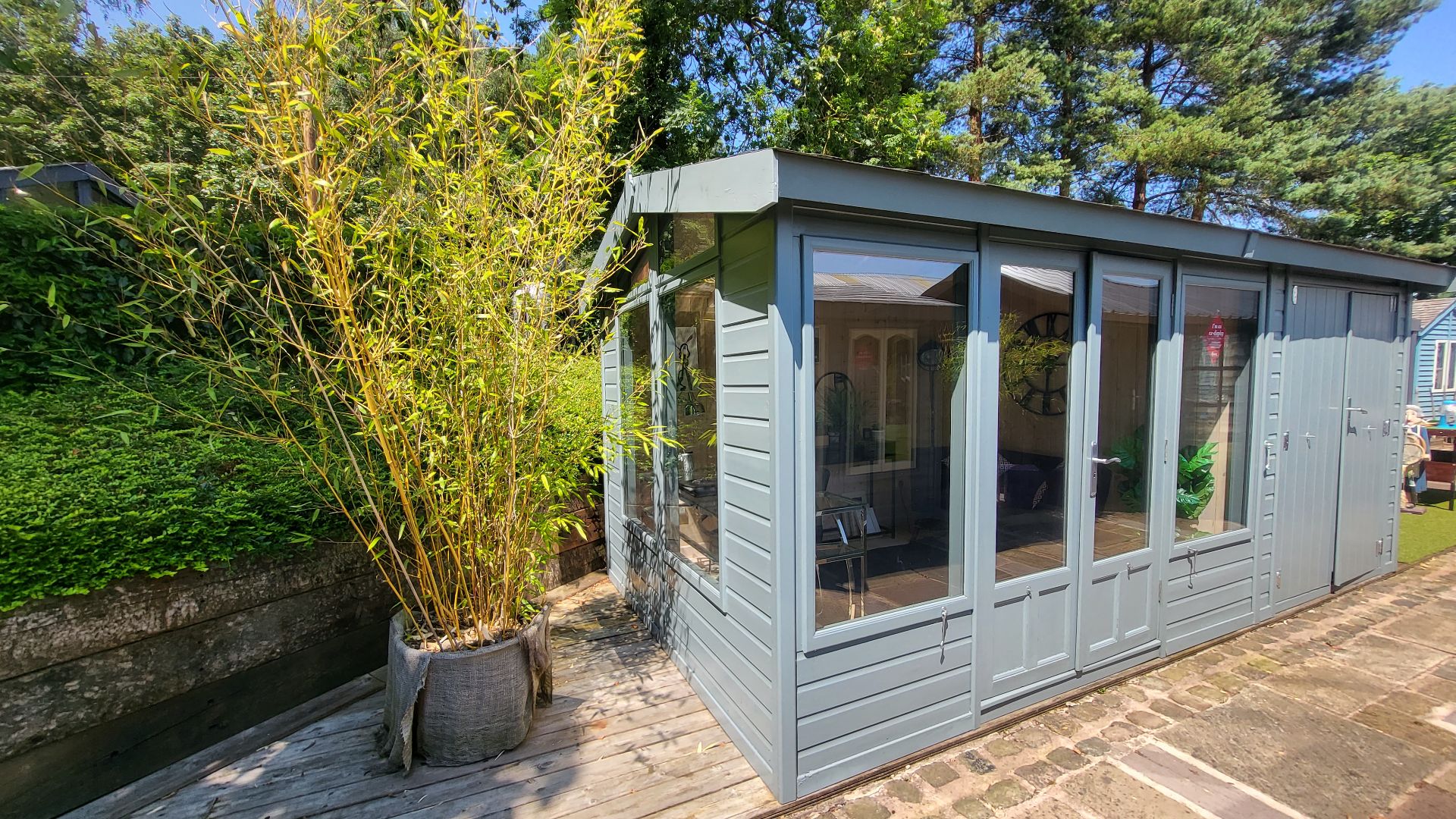 Studio Pavilion With Shed Ex-Display available at Leek (Staffordshire)