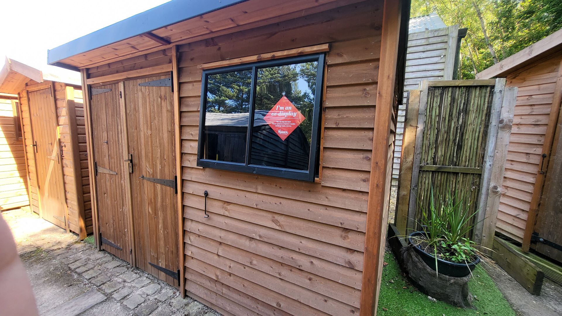Malvern Heavy Duty Pent Ex-Display available at Leek (Staffordshire)