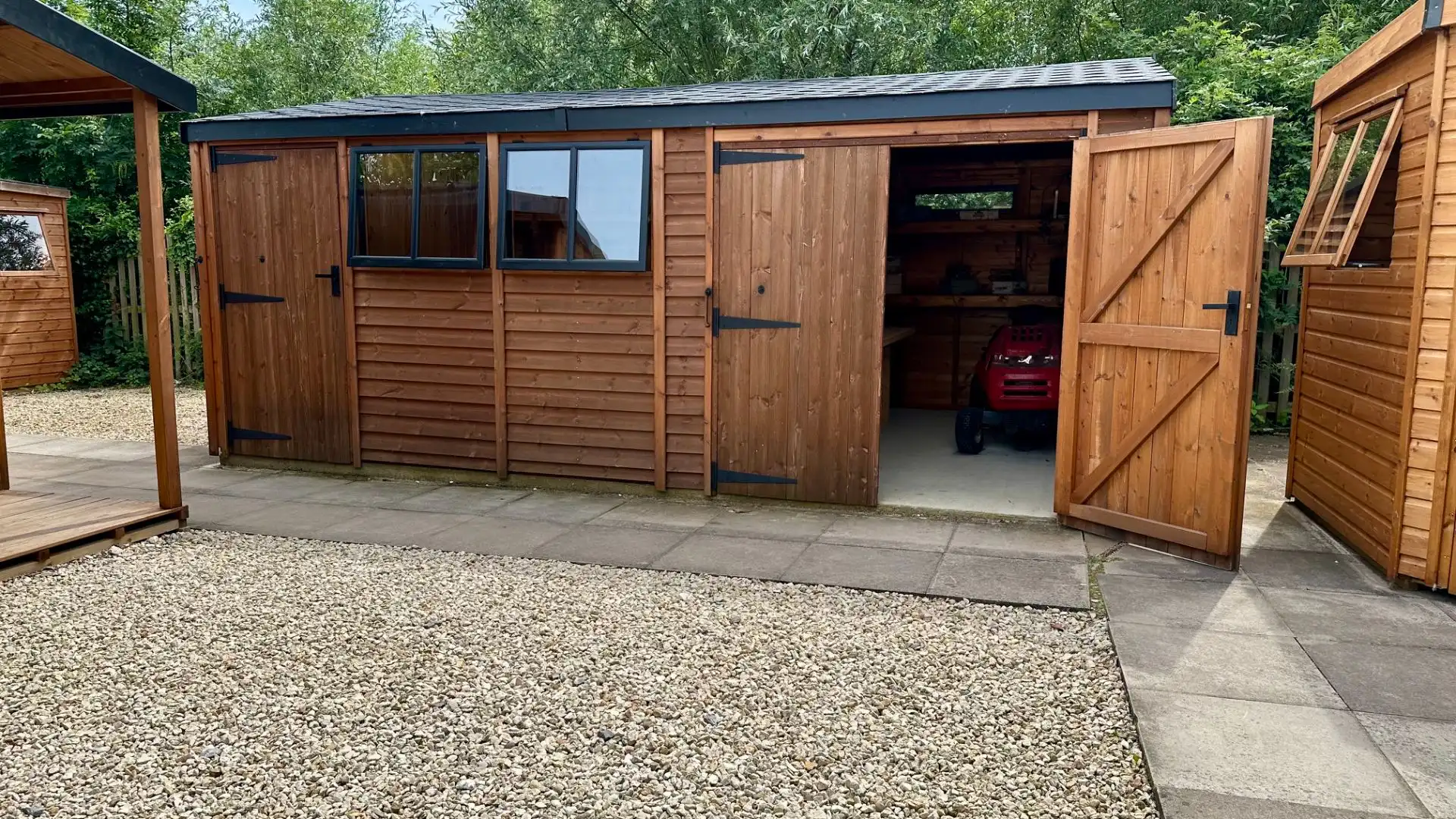 Heavy Duty Reverse Apex Shed Ex-Display available at Abingdon (Oxfordshire)