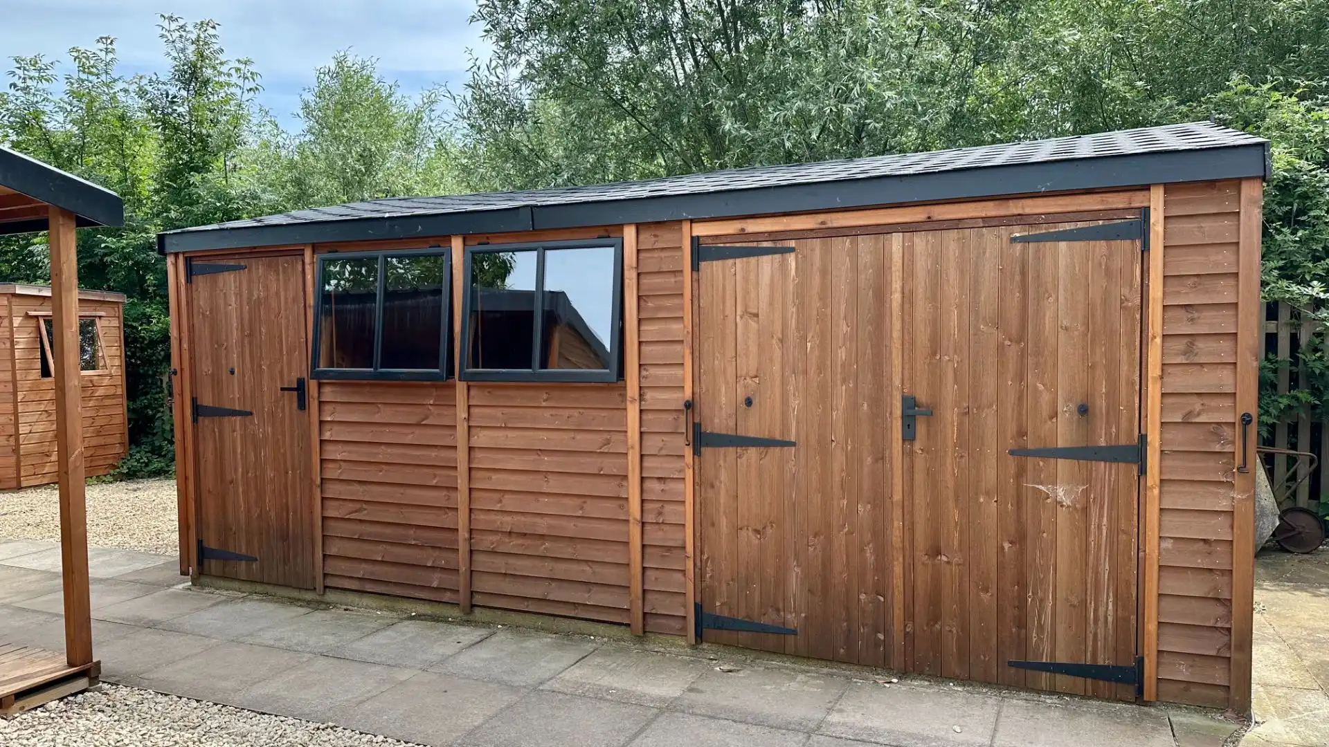 Heavy Duty Reverse Apex Shed Ex-Display available at Abingdon (Oxfordshire)