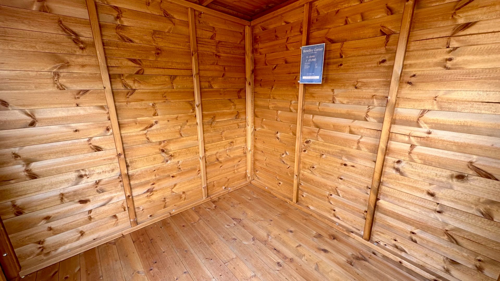 Bewdley Corner Shed Ex-Display available at Abingdon (Oxfordshire)