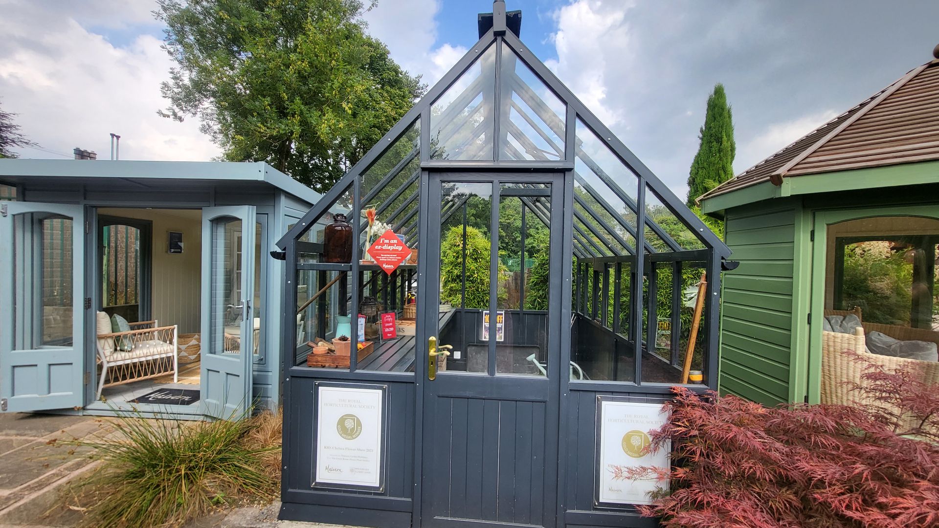 Malvern Victorian Cedar Greenhouse Ex-Display available at Leek (Staffordshire)