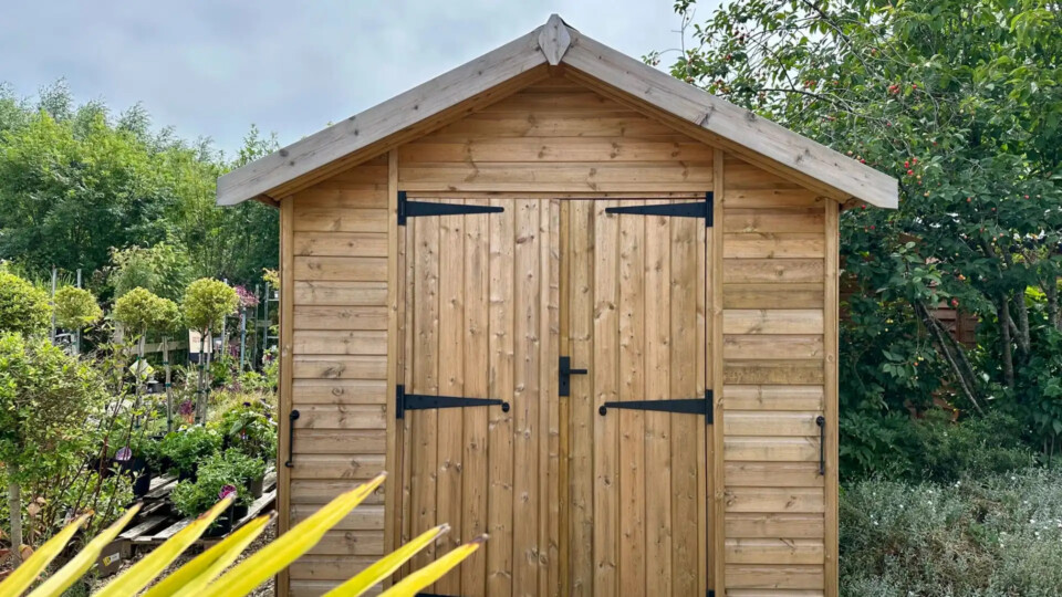 Heavy Duty Apex Shed Ex-Display available at Abingdon (Oxfordshire)