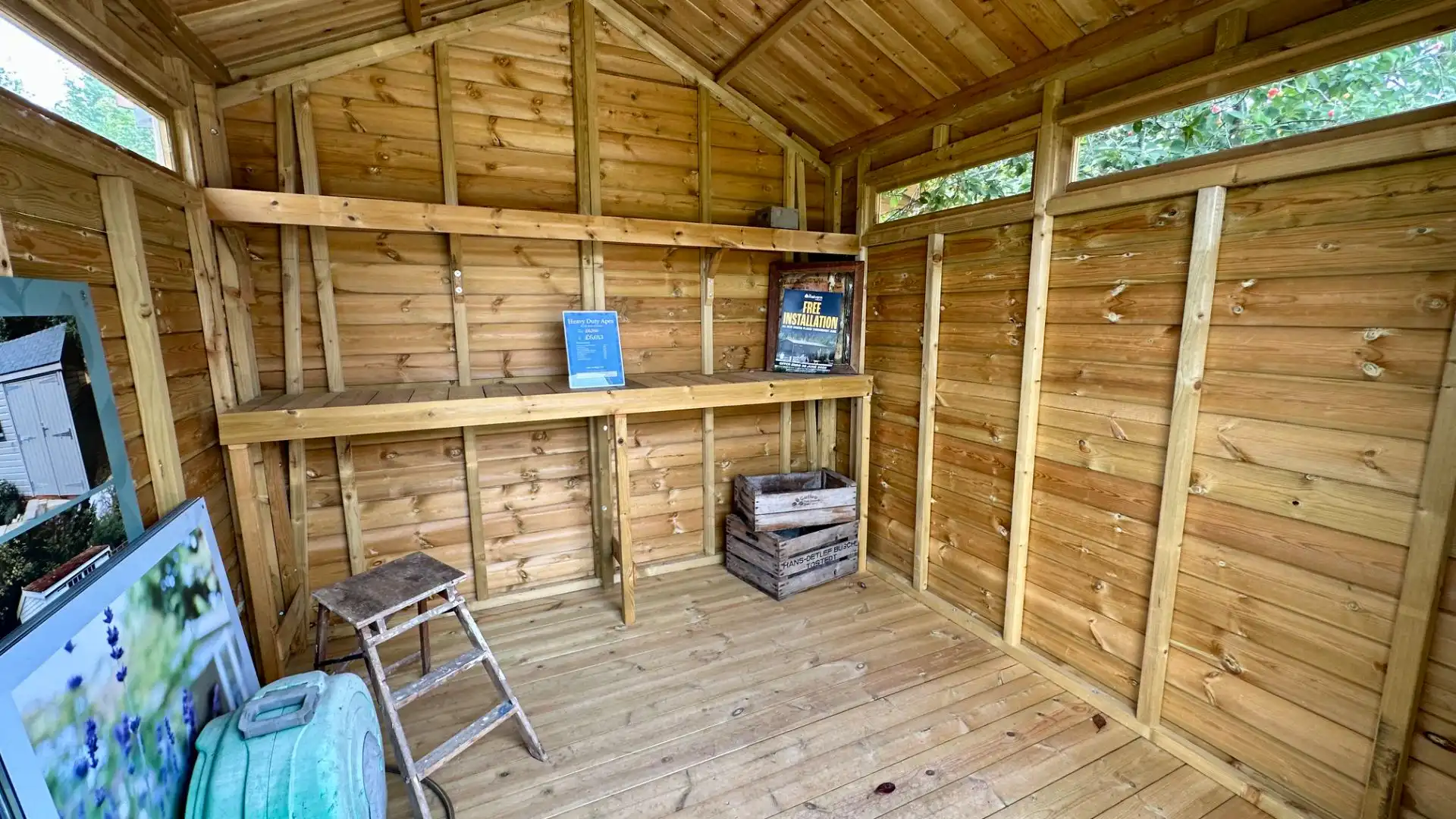 Heavy Duty Apex Shed Ex-Display available at Abingdon (Oxfordshire)