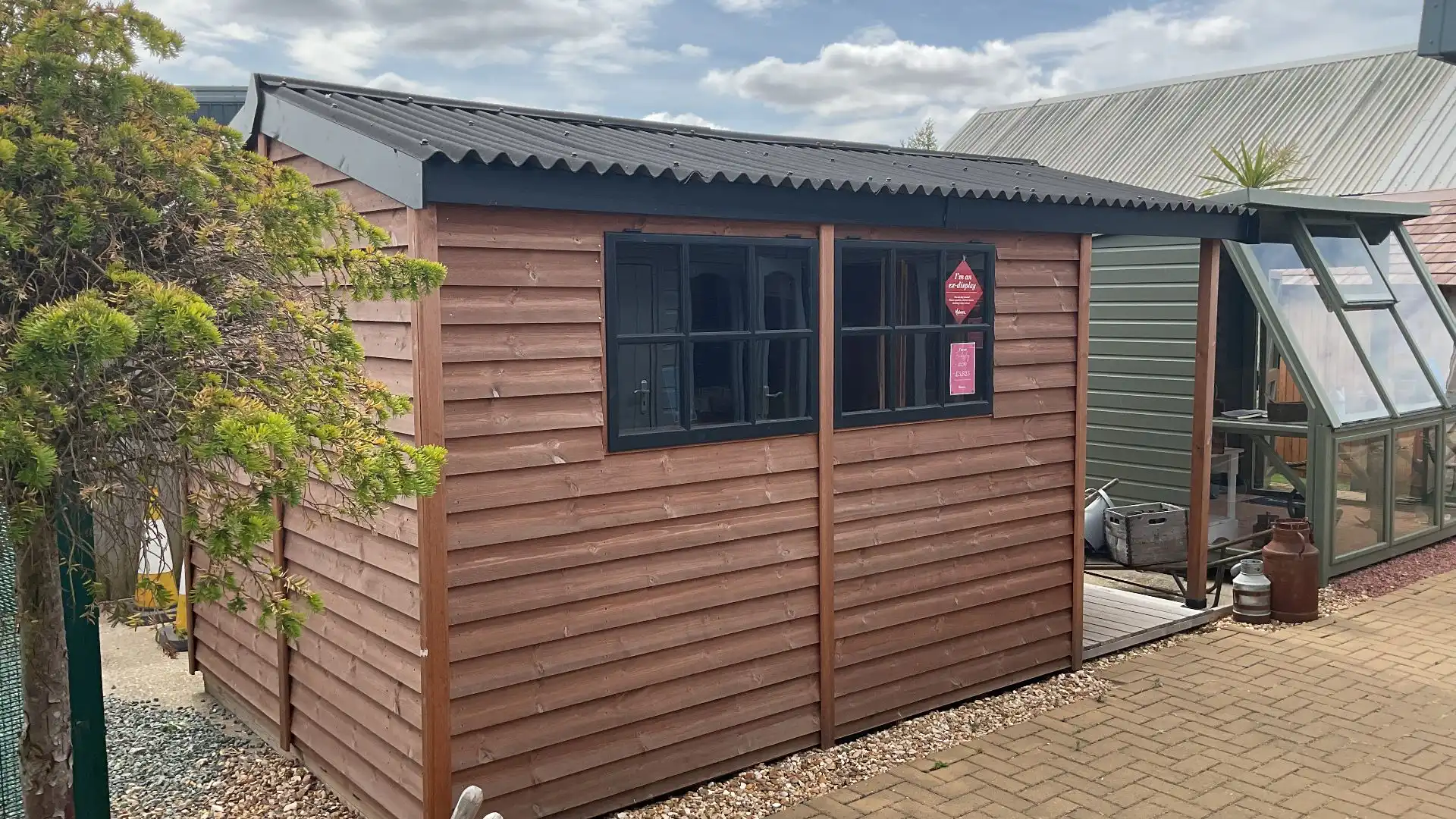 Heavy Duty Combination Shed Ex-Display available at Nottingham (Nottinghamshire)