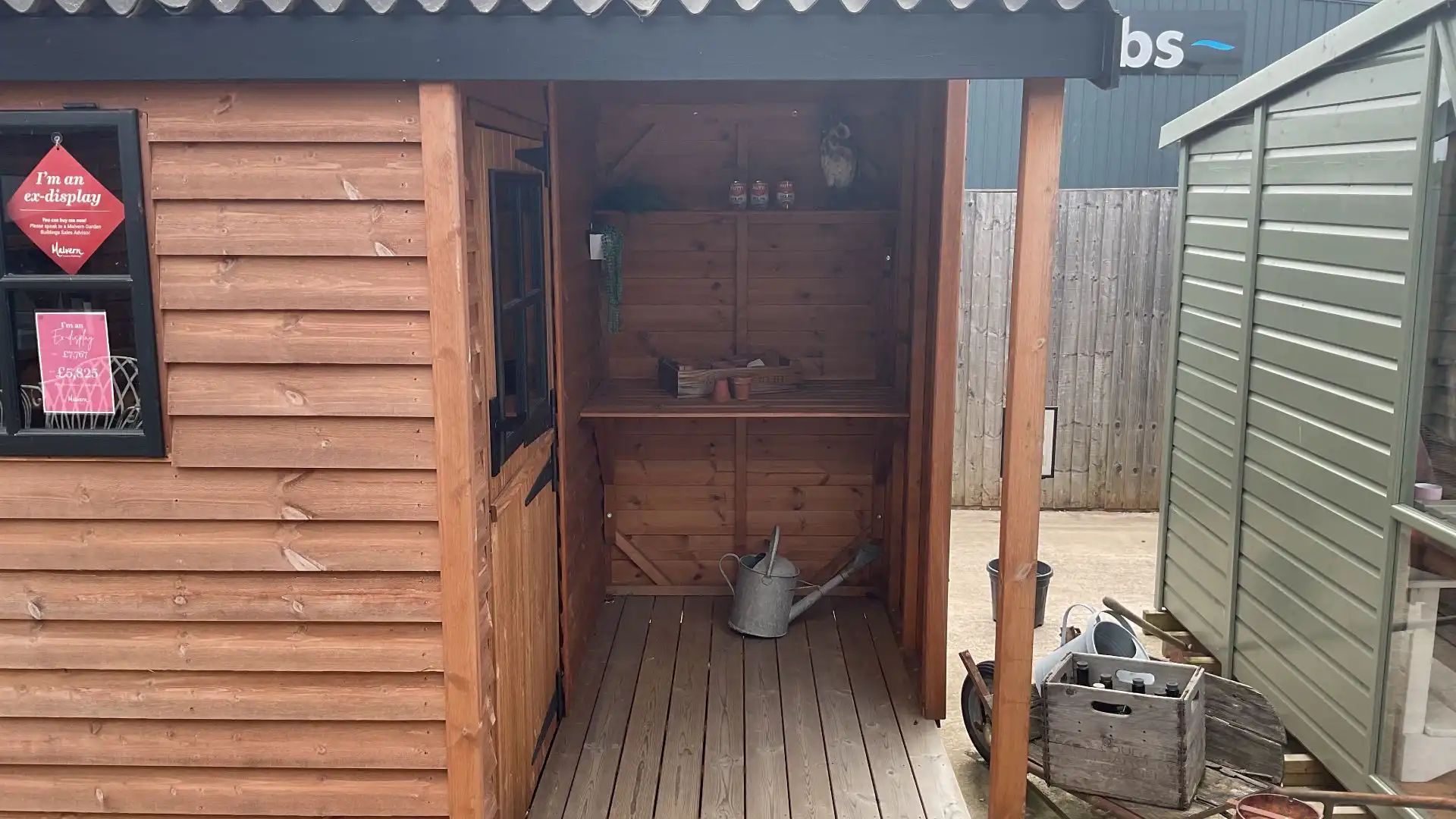Heavy Duty Combination Shed Ex-Display available at Nottingham (Nottinghamshire)