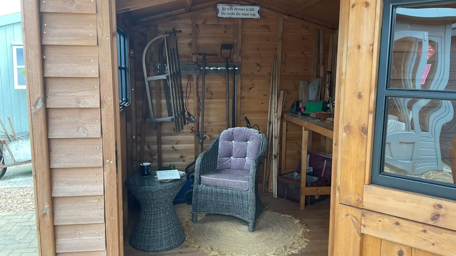 Heavy Duty Combination Shed Ex-Display available at Nottingham (Nottinghamshire)