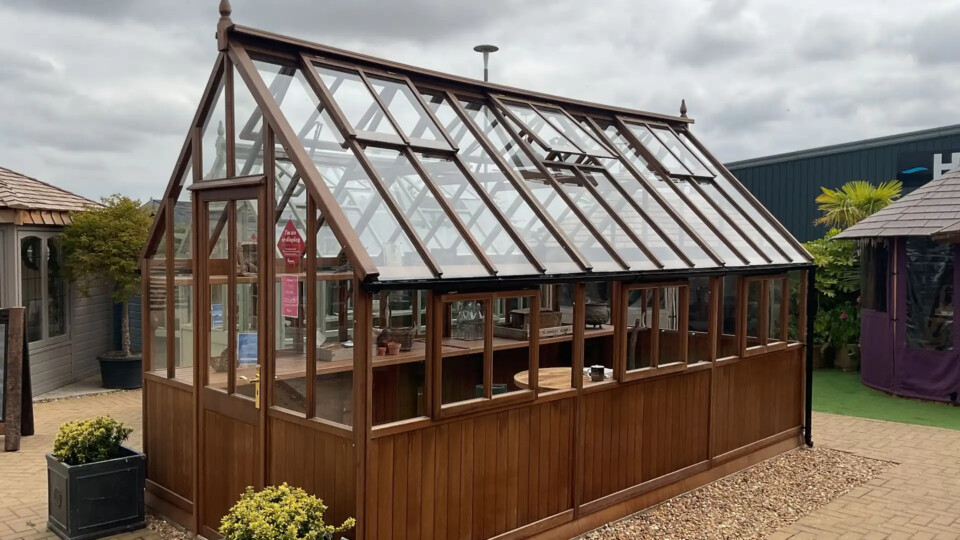Cedar Victorian Green House Ex-Display available at Nottingham (Nottinghamshire)