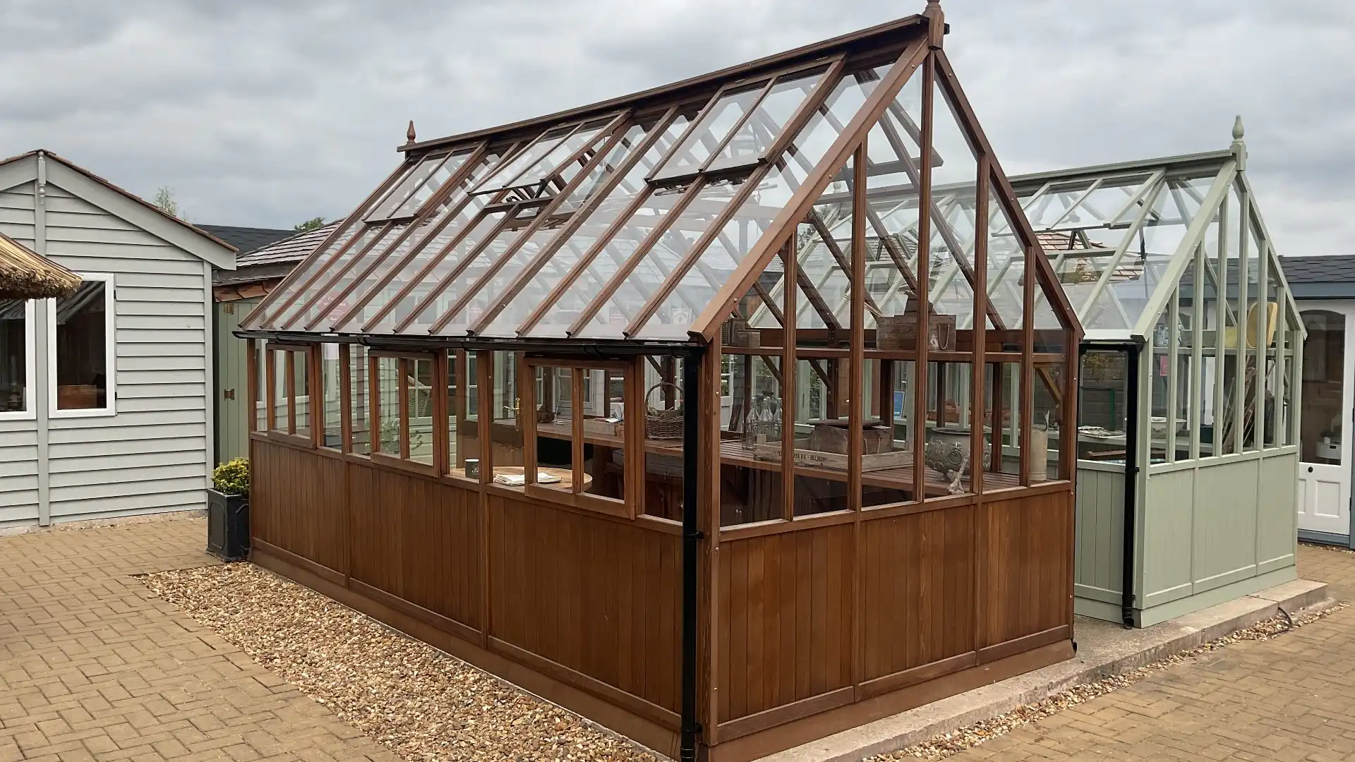Cedar Victorian Green House Ex-Display available at Nottingham (Nottinghamshire)