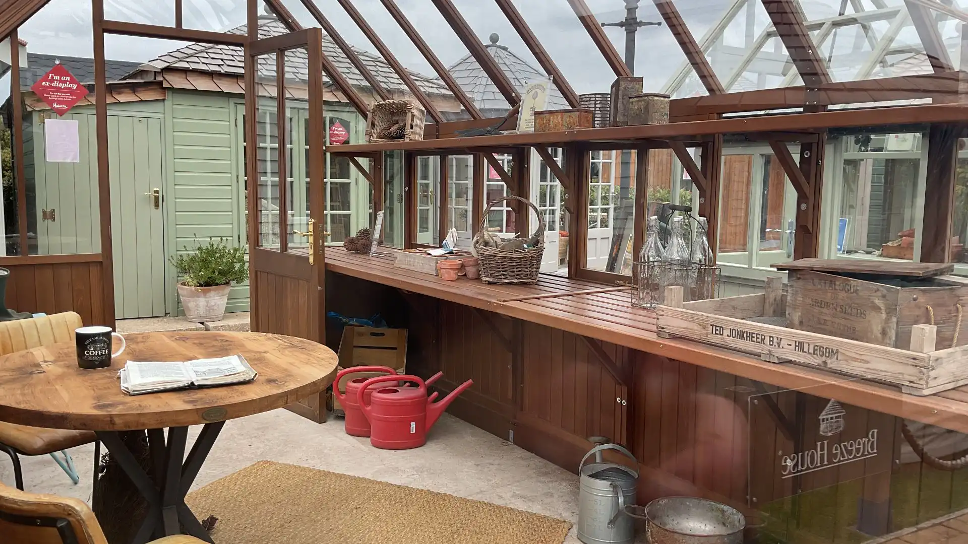 Cedar Victorian Green House Ex-Display available at Nottingham (Nottinghamshire)