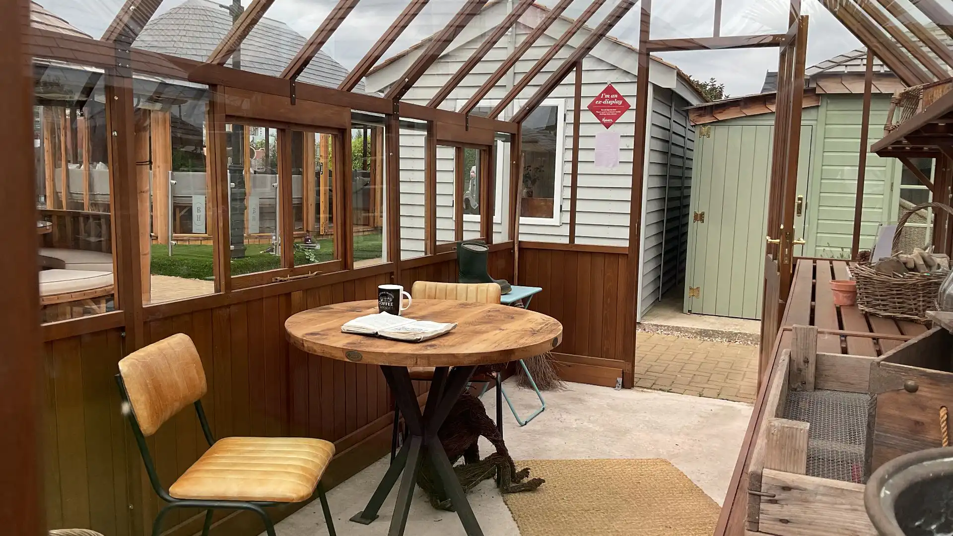 Cedar Victorian Green House Ex-Display available at Nottingham (Nottinghamshire)