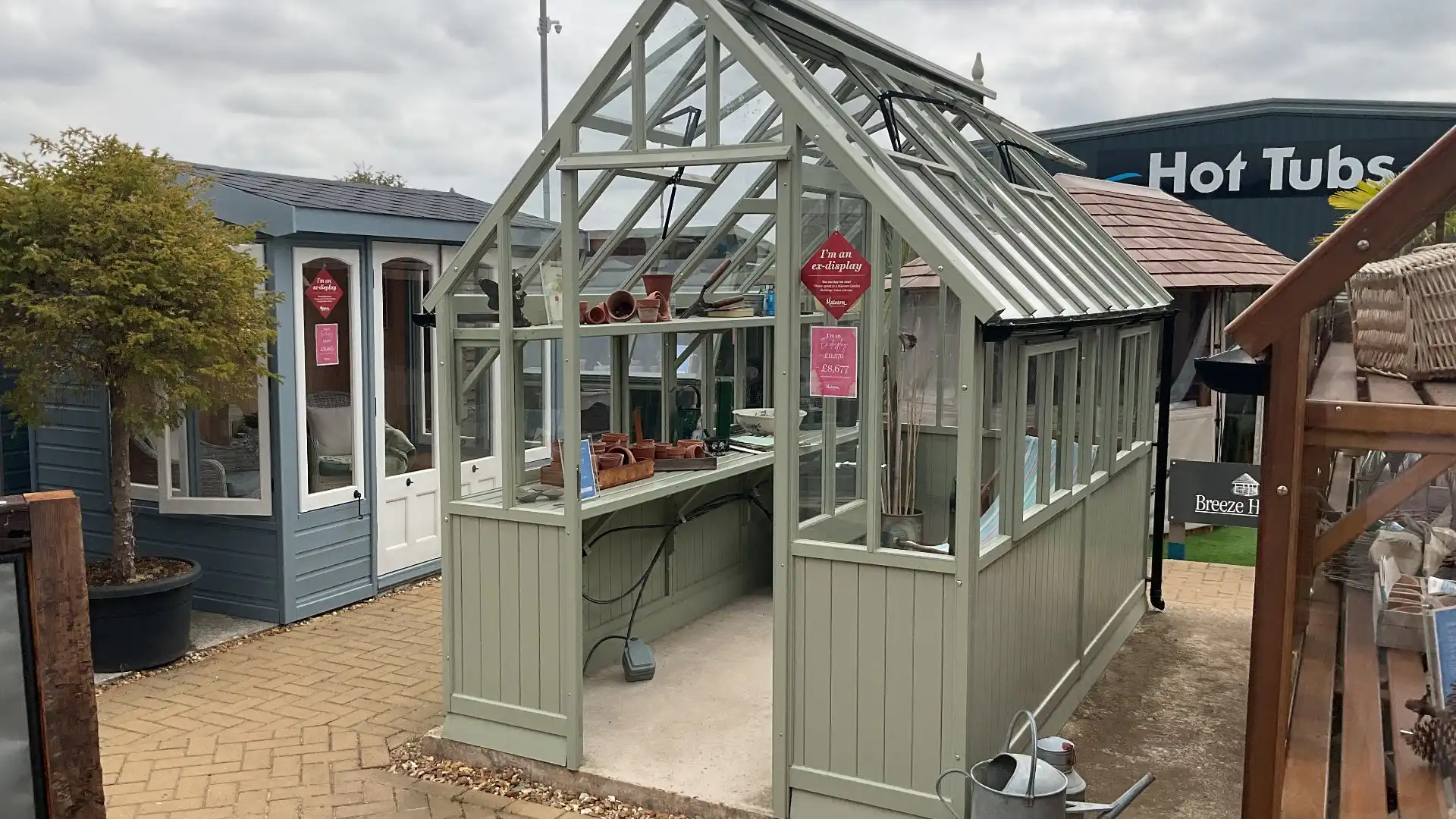 Cedar Victorian Greenhouse Ex-Display available at Nottingham (Nottinghamshire)