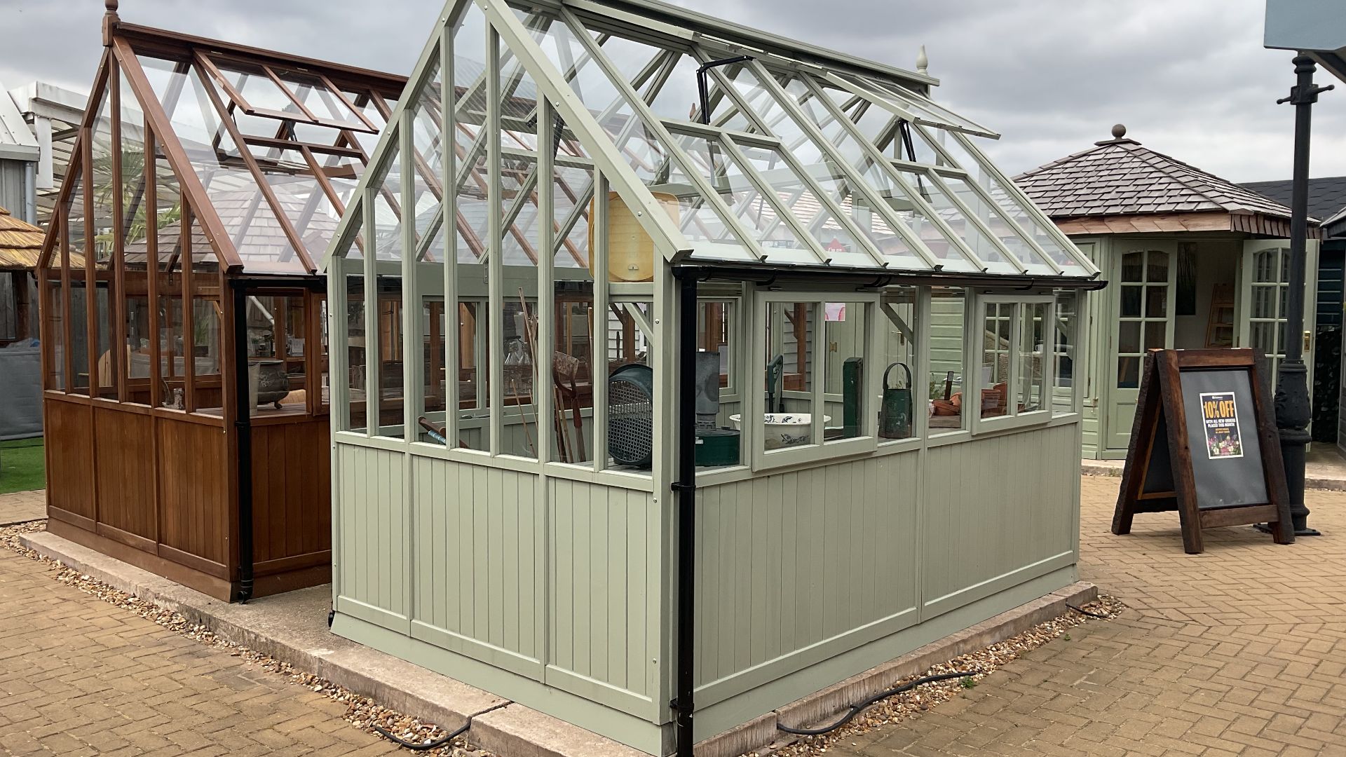 Cedar Victorian Greenhouse Ex-Display available at Nottingham (Nottinghamshire)