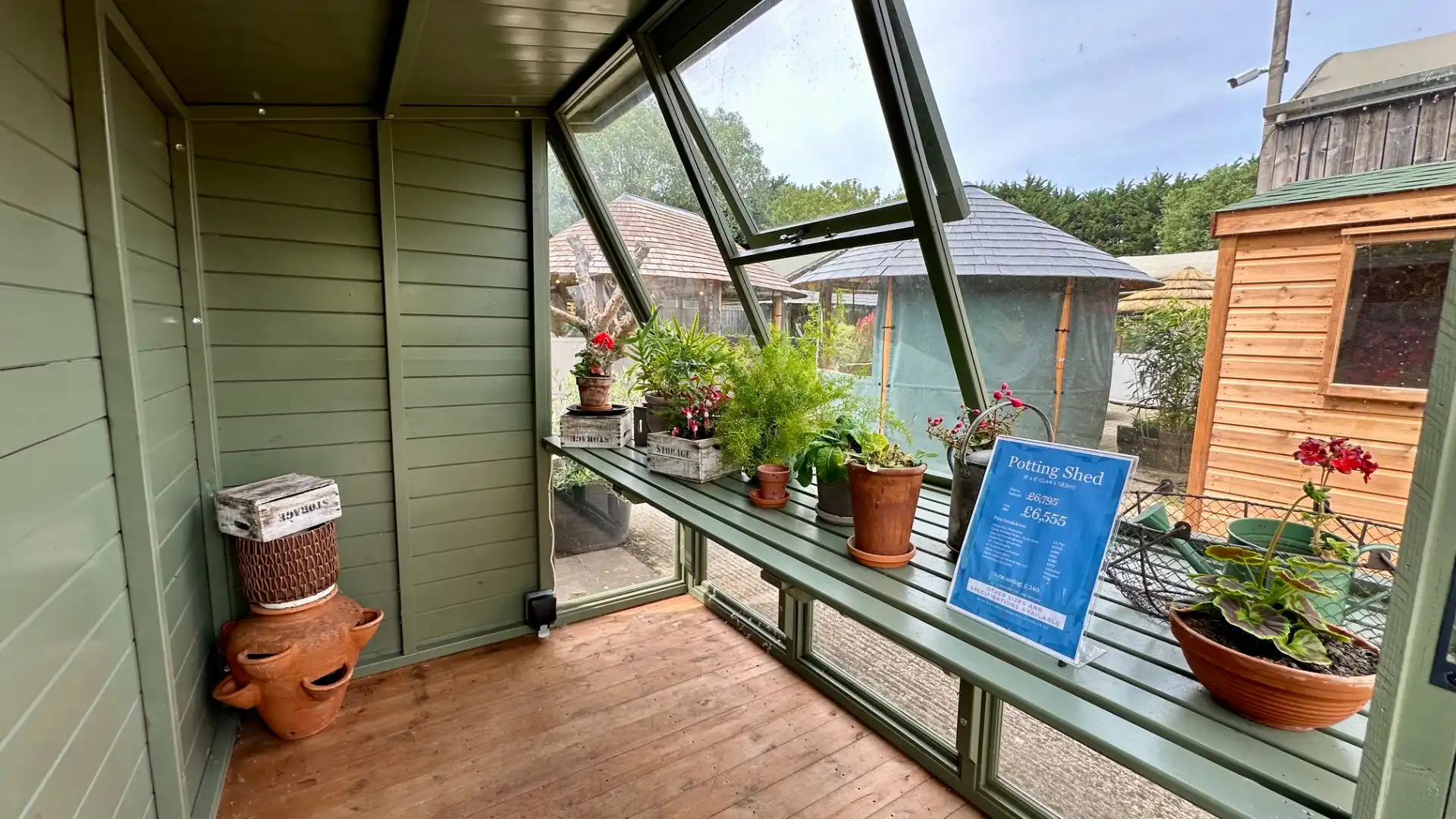 Potting Shed Ex-Display available at Abingdon (Oxfordshire)