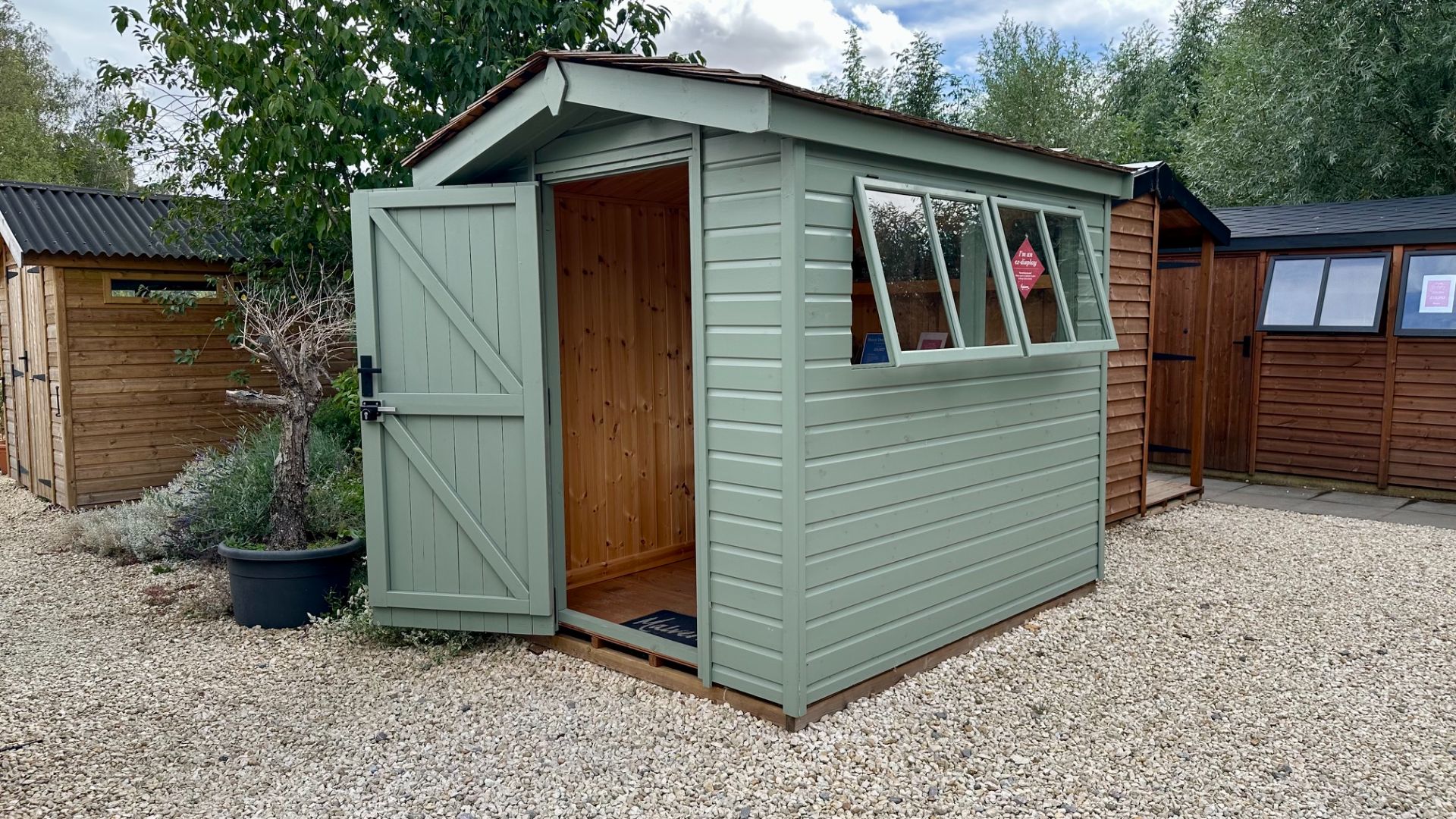 Heavy Duty Apex Shed Ex-Display available at Abingdon (Oxfordshire)